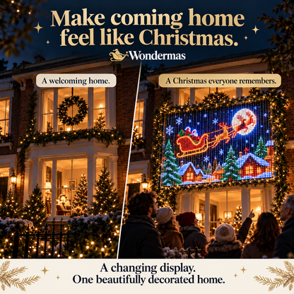 Wondermas curtain transformation with smartphone app control